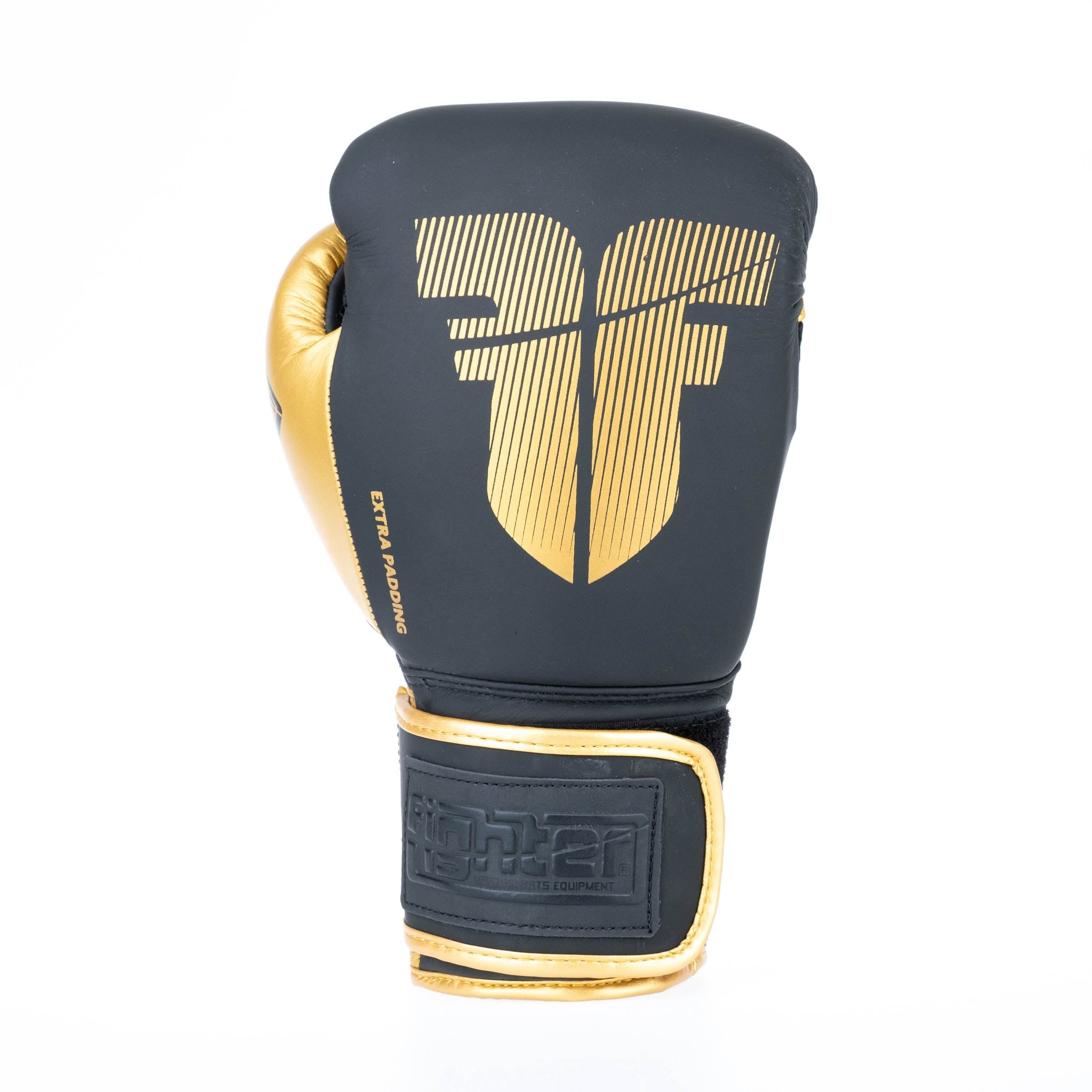 Gants de boxe Fighter Secure Fit - noir/or - Fighter Sport