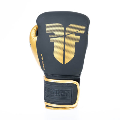 Gants de boxe Fighter Secure Fit - noir/or - Fighter Sport