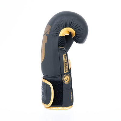 Gants de boxe Fighter Secure Fit - noir/or - Fighter Sport