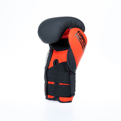 Gants de boxe Fighter Secure Fit - noir/rouge - Fighter Sport