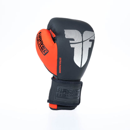Gants de boxe Fighter Secure Fit - noir/rouge - Fighter Sport
