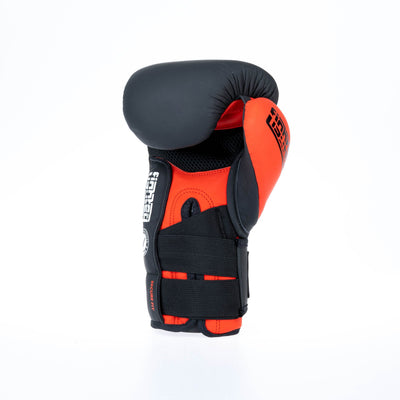 Gants de boxe Fighter Secure Fit - noir/rouge - Fighter Sport