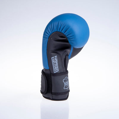 Gants de boxe Fighter SIAM bleu - FBG-003BL - Fighter Sport