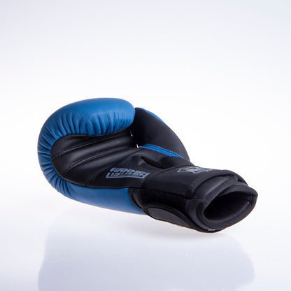 Gants de boxe Fighter SIAM bleu - FBG-003BL - Fighter Sport