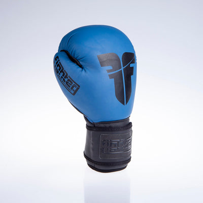 Gants de boxe Fighter SIAM bleu - FBG-003BL - Fighter Sport
