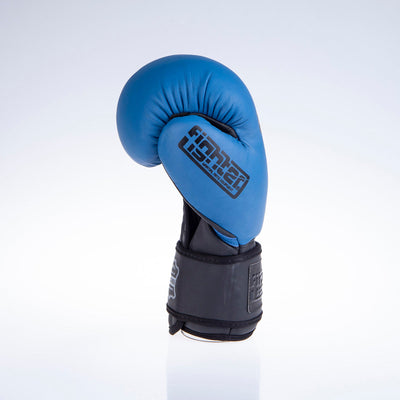 Gants de boxe Fighter SIAM bleu - FBG-003BL - Fighter Sport