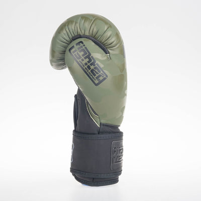 Gants de boxe Fighter SIAM camouflage kaki - FBG-003CKH - Fighter Sport