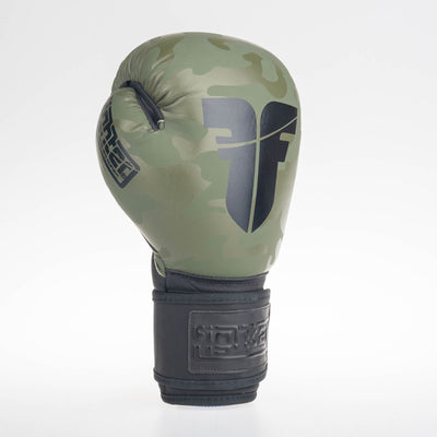 Gants de boxe Fighter SIAM camouflage kaki - FBG-003CKH - Fighter Sport