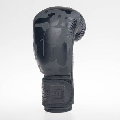 Gants de boxe Fighter SIAM - camouflage noir, FBG-003CBK - Fighter Sport