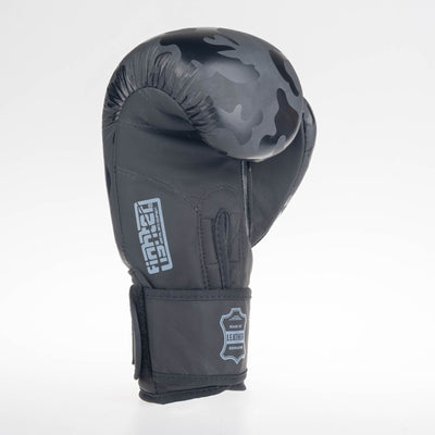 Gants de boxe Fighter SIAM - camouflage noir, FBG-003CBK - Fighter Sport