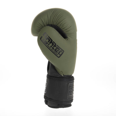 Gants de boxe Fighter SIAM - kaki mat, FBG-003KB - Fighter Sport