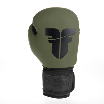 Gants de boxe Fighter SIAM - kaki mat, FBG-003KB - Fighter Sport