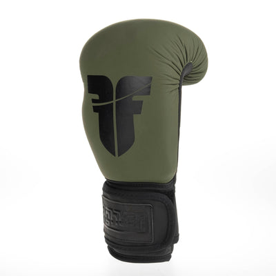 Gants de boxe Fighter SIAM - kaki mat, FBG-003KB - Fighter Sport