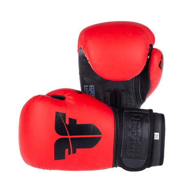 Gants de boxe Fighter SIAM rouge mat - FBG-003R - Fighter Sport