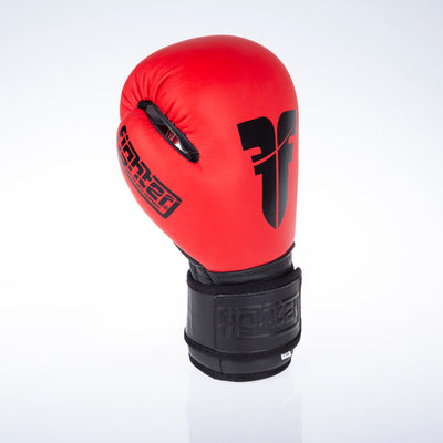Gants de boxe Fighter SIAM rouge mat - FBG-003R - Fighter Sport