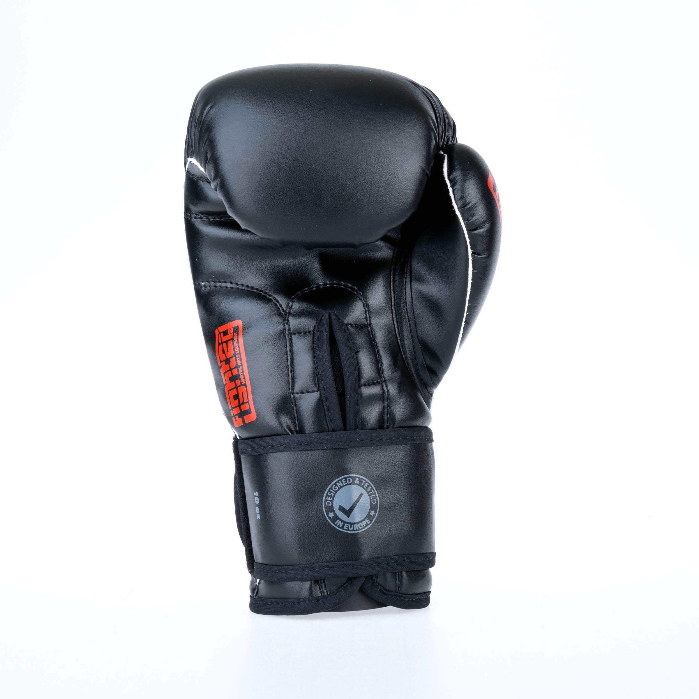 Gants de boxe Fighter SPIKES noir/rouge - TH1612PUSBR - Fighter Sport