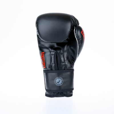 Gants de boxe Fighter SPIKES noir/rouge - TH1612PUSBR - Fighter Sport