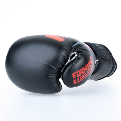 Gants de boxe Fighter SPIKES noir/rouge - TH1612PUSBR - Fighter Sport