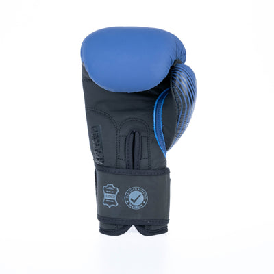 Gants de boxe Fighter SPLIT Stripes - bleu/noir - Fighter Sport