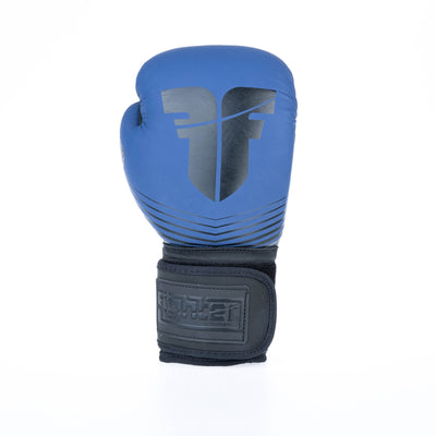 Gants de boxe Fighter SPLIT Stripes - bleu/noir - Fighter Sport