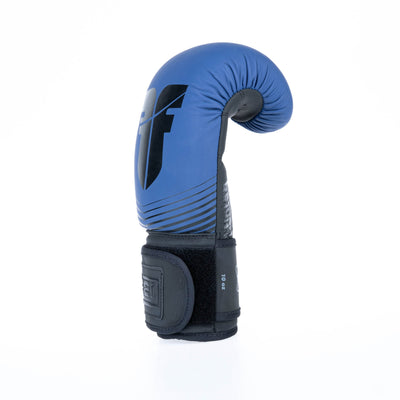 Gants de boxe Fighter SPLIT Stripes - bleu/noir - Fighter Sport