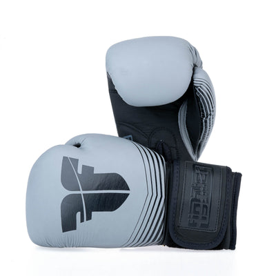 Gants de boxe Fighter SPLIT Stripes - gris/noir - Fighter Sport