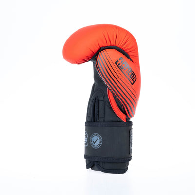 Gants de boxe Fighter SPLIT Stripes - rouge/noir - Fighter Sport