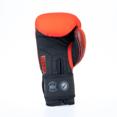 Gants de boxe Fighter SPLIT Stripes - rouge/noir - Fighter Sport
