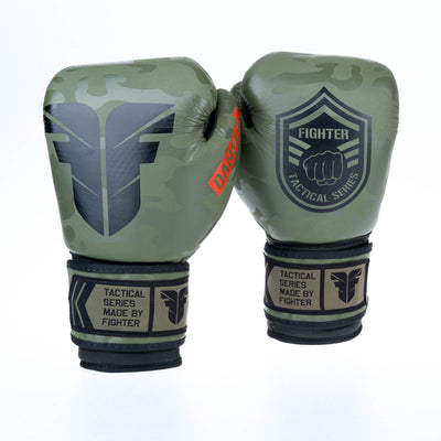 Gants de boxe Fighter Tactical - kaki - Fighter Sport