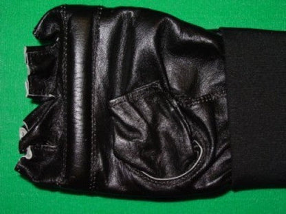 Gants de grappling Fighter noirs - F1414 - Fighter Sport