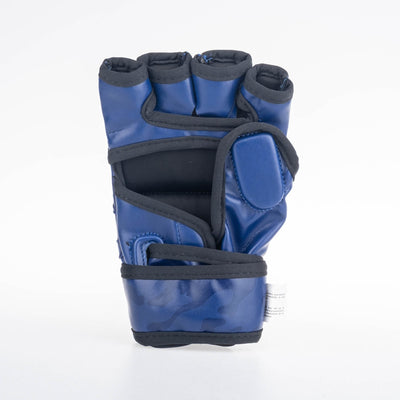 Gants de compétition Fighter MMA camouflage bleu - FMG-002CBU - Fighter Sport