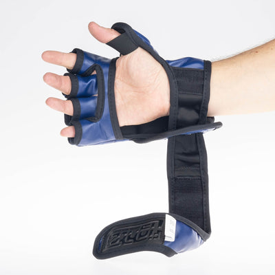 Gants de compétition Fighter MMA camouflage bleu - FMG-002CBU - Fighter Sport