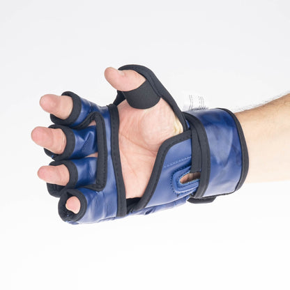 Gants de compétition Fighter MMA camouflage bleu - FMG-002CBU - Fighter Sport
