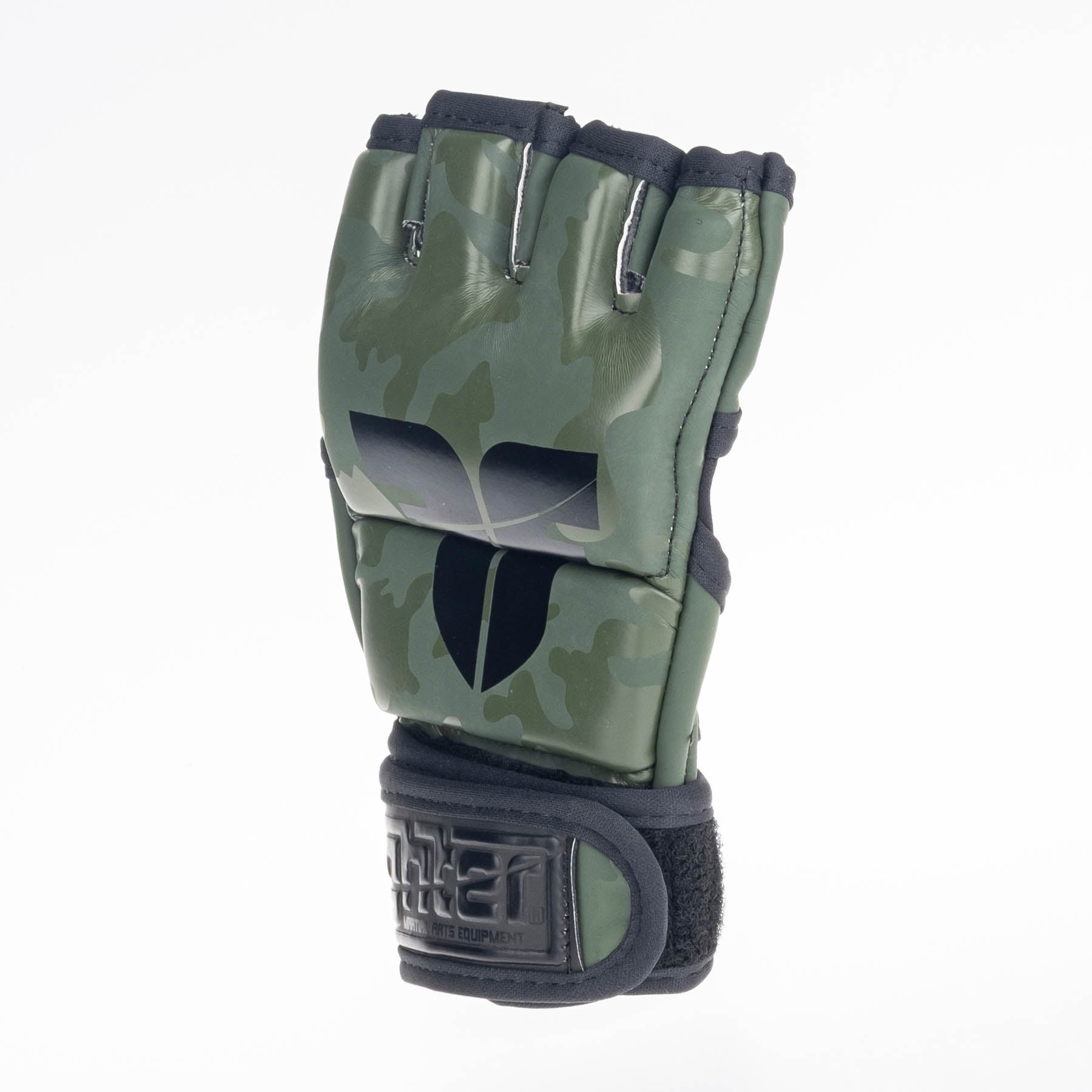 Gants de compétition Fighter MMA camouflage kaki - FMG-002CKH - Fighter Sport