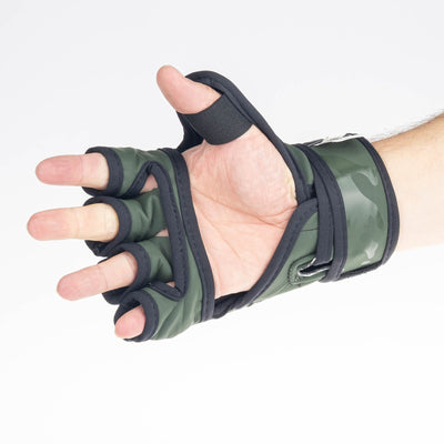 Gants de compétition Fighter MMA camouflage kaki - FMG-002CKH - Fighter Sport