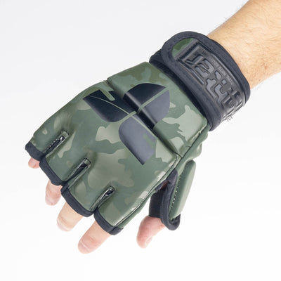 Gants de compétition Fighter MMA camouflage kaki - FMG-002CKH - Fighter Sport