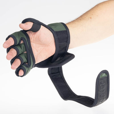Gants de compétition Fighter MMA camouflage kaki - FMG-002CKH - Fighter Sport