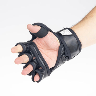 Gants de compétition Fighter MMA camouflage noir - FMG-002CBK - Fighter Sport