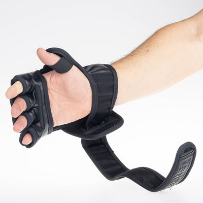 Gants de compétition Fighter MMA camouflage noir - FMG-002CBK - Fighter Sport