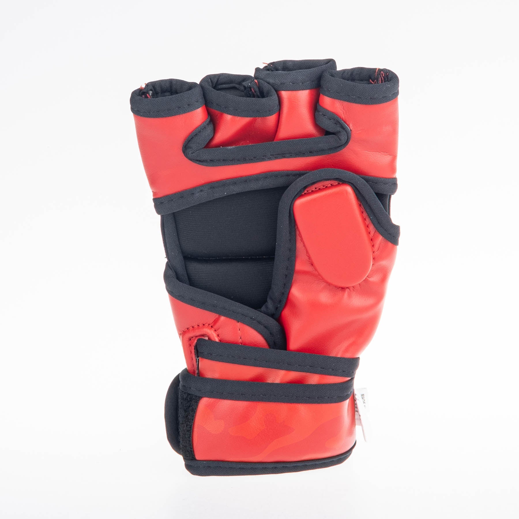 Gants de compétition Fighter MMA camouflage rouge - FMG-002CRD - Fighter Sport
