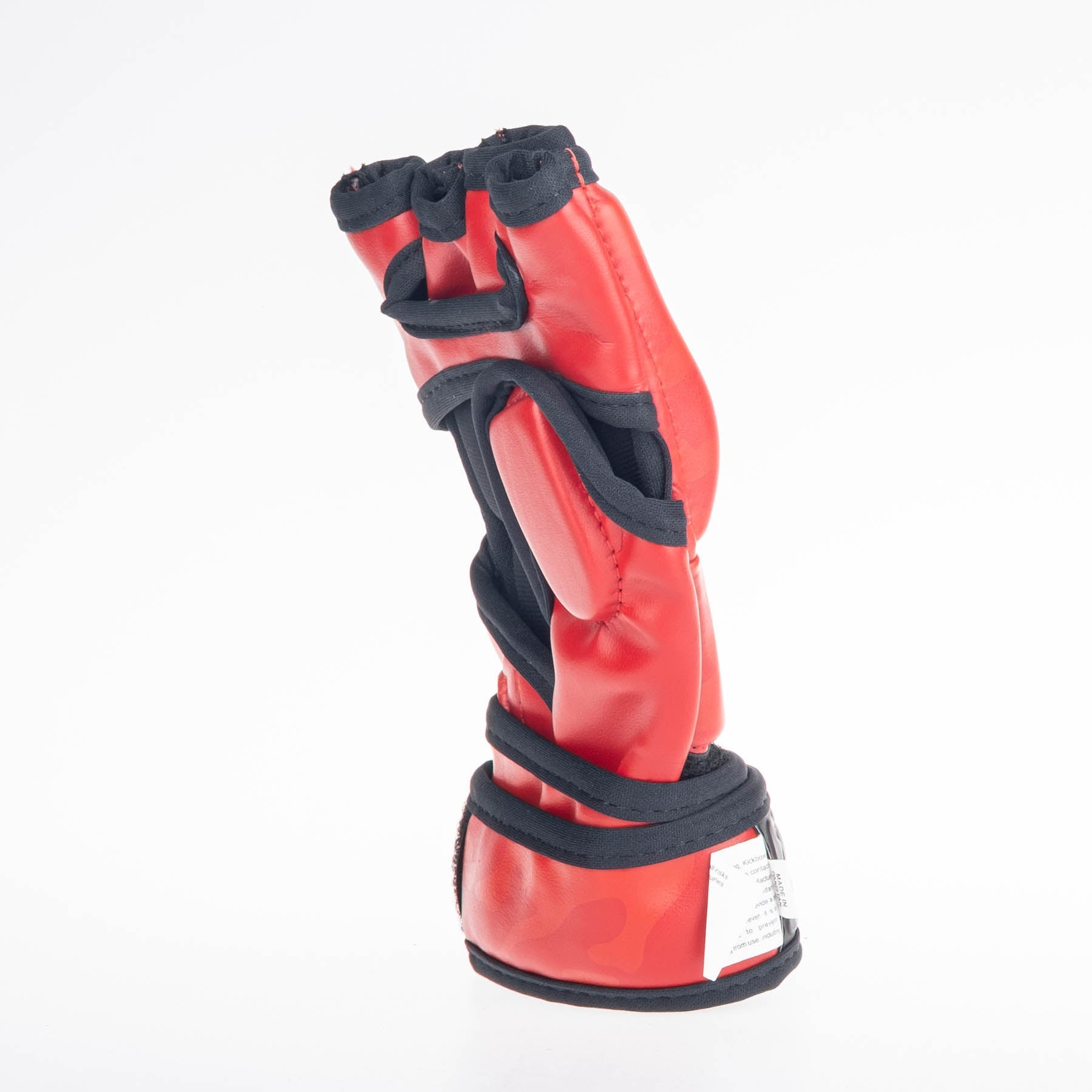Gants de compétition Fighter MMA camouflage rouge - FMG-002CRD - Fighter Sport