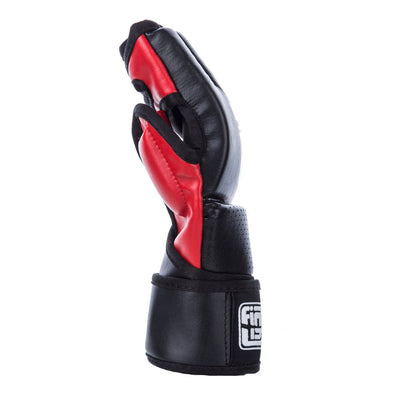 Gants de MMA Fighter noir/rouge - FMG01 - Fighter Sport