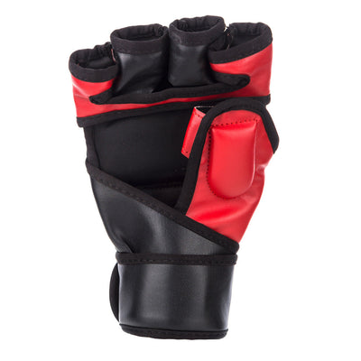 Gants de MMA Fighter noir/rouge - FMG01 - Fighter Sport