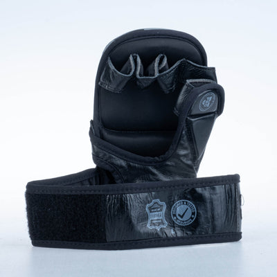 Gants de MMA Fighter Pro noir/gris - FMGL-PRO-002 - Fighter Sport
