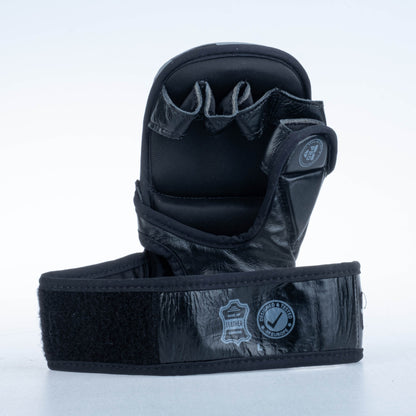 Gants de MMA Fighter Pro noir/gris - FMGL-PRO-002 - Fighter Sport