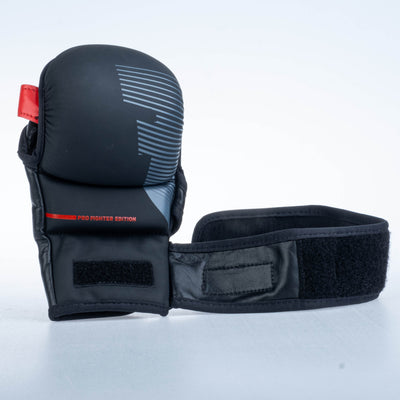 Gants de MMA Fighter Pro PU noir - FMG-PRO-001 - Fighter Sport