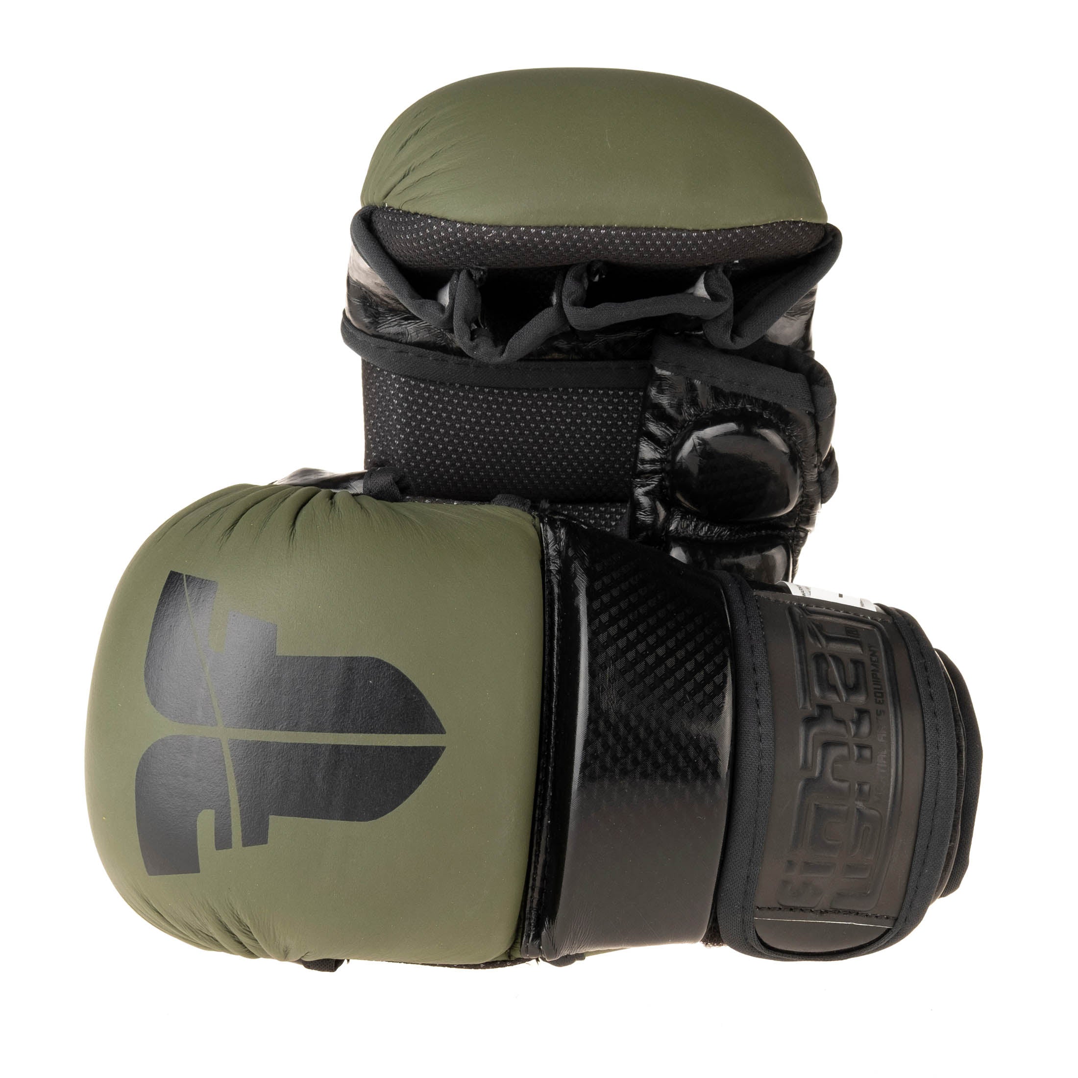 Gants d'entraînement MMA Fighter kaki - FMG-001KB - Fighter Sport