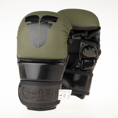 Gants d'entraînement MMA Fighter kaki - FMG-001KB - Fighter Sport