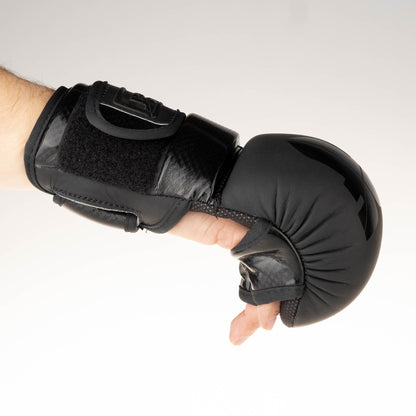 Gants d'entraînement MMA Fighter noir - FMG-001BB - Fighter Sport