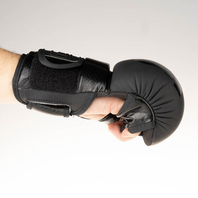 Gants d'entraînement MMA Fighter noir - FMG-001BB - Fighter Sport
